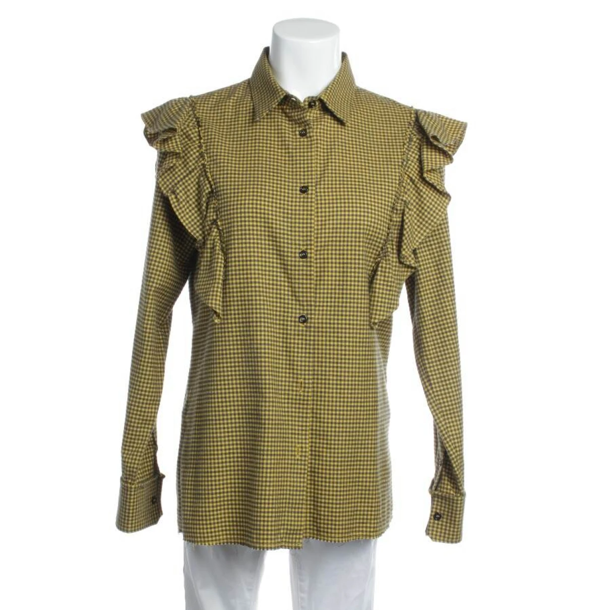 Pre-owned Golden Goose Blouse In Yellow