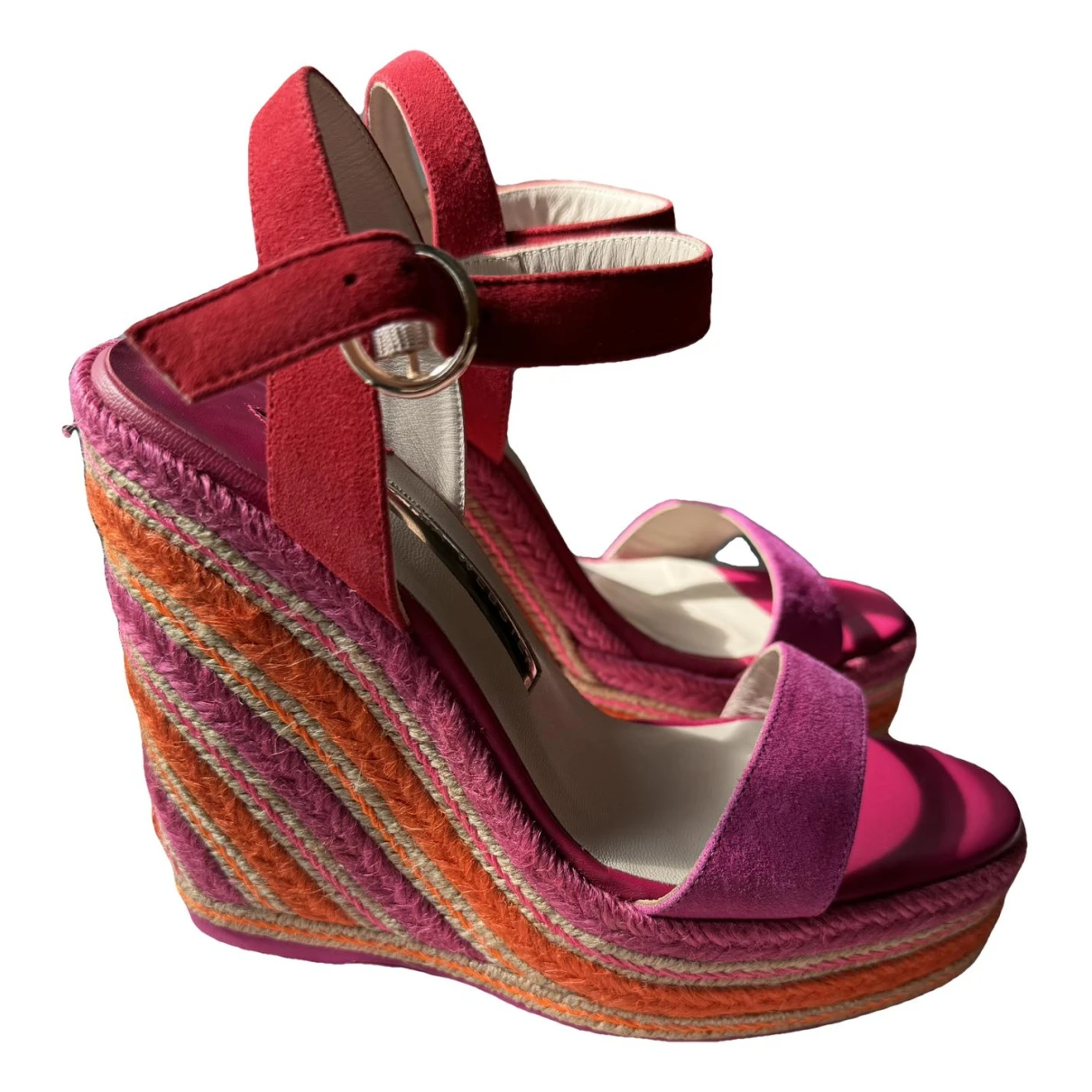 Pre-owned Sophia Webster Leather Sandal In Multicolour