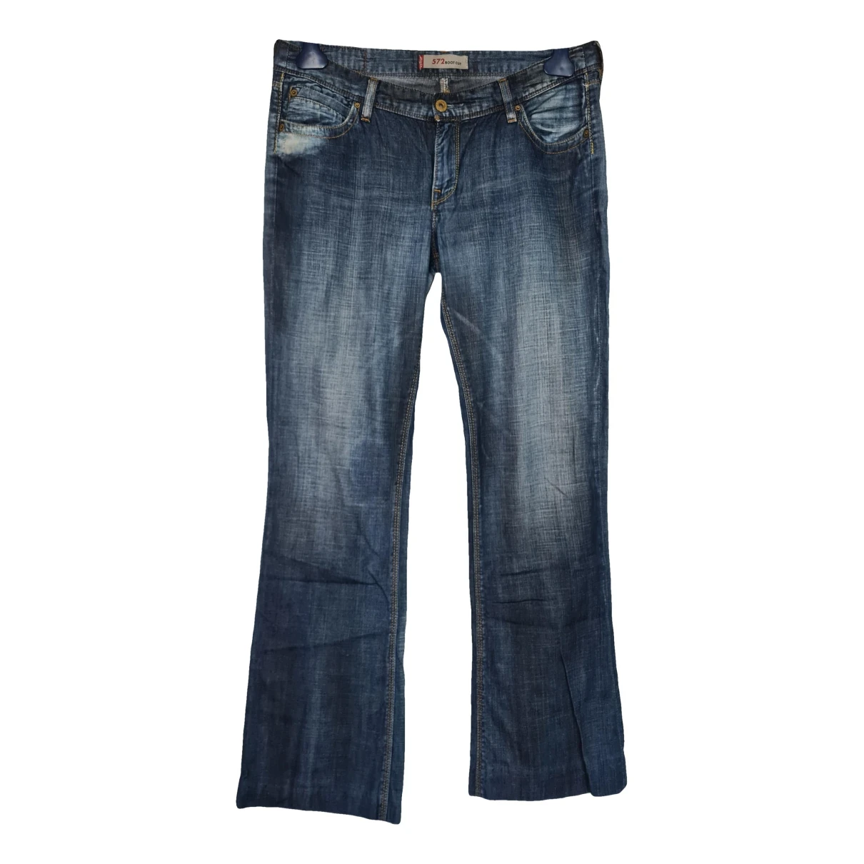 Pre-owned Levi's Bootcut Jeans In Blue