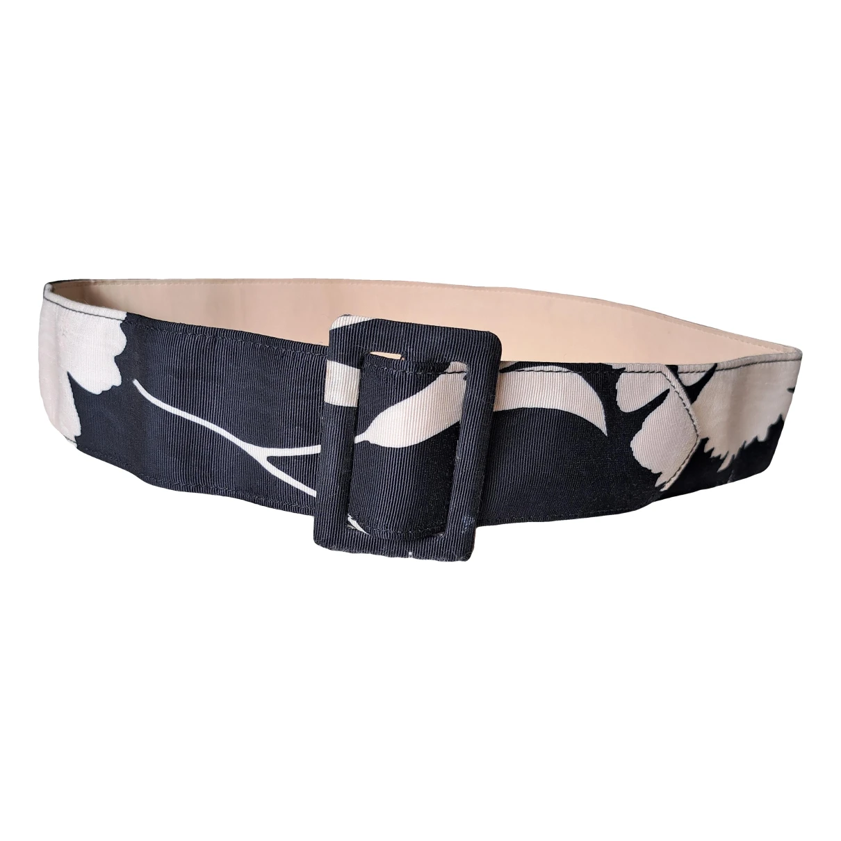 Pre-owned Moschino Leather Belt In Multicolour