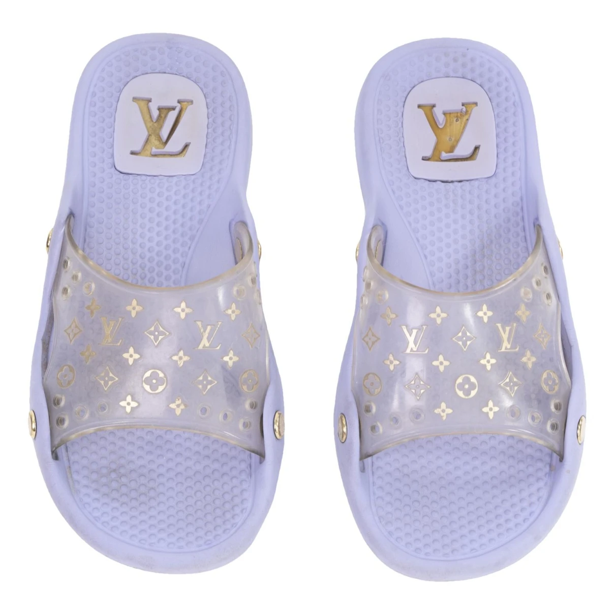 Pre-owned Louis Vuitton Flip Flops In Other