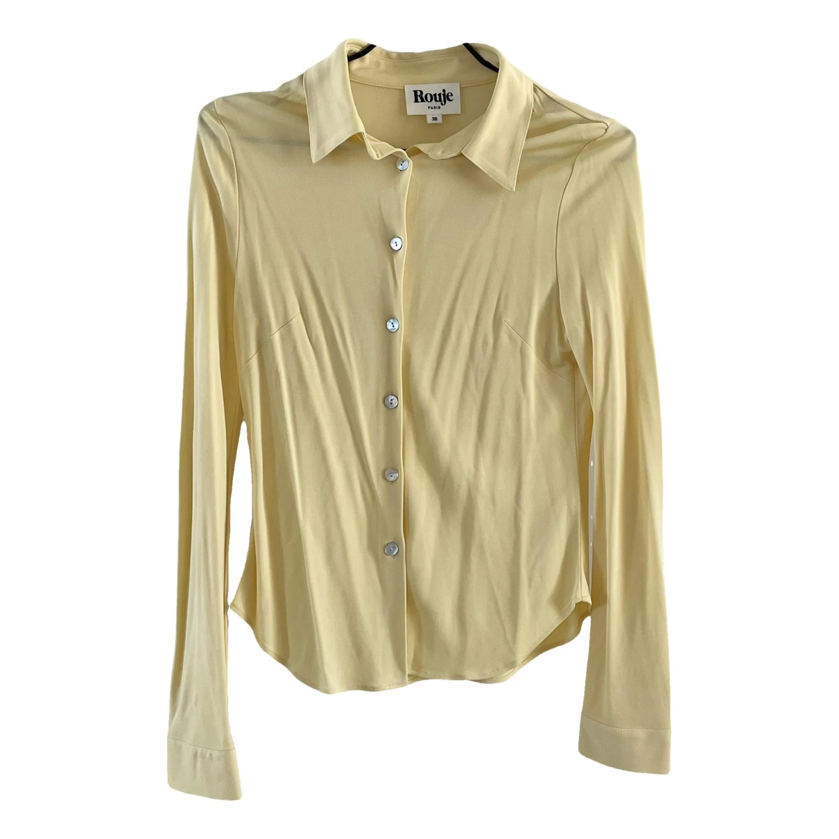 Pre-owned Rouje Shirt In Yellow