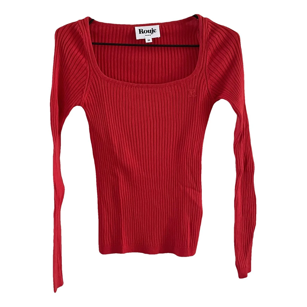 Pre-owned Rouje Jumper In Red