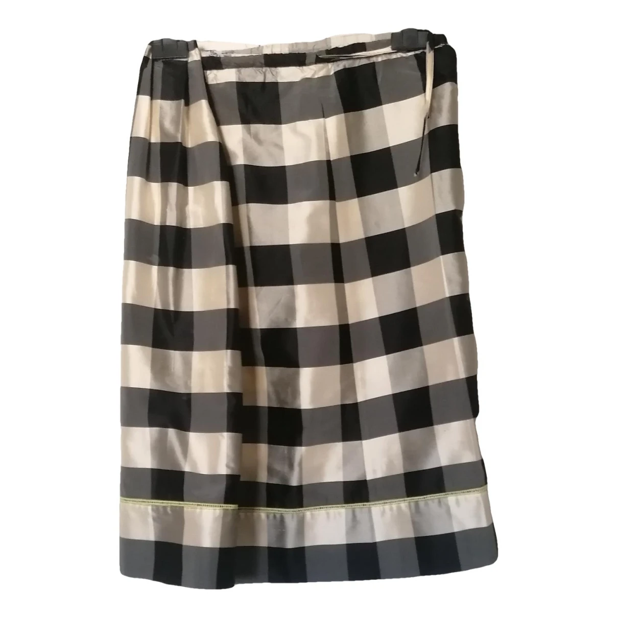 Pre-owned Emporio Armani Silk Mid-length Skirt In Other