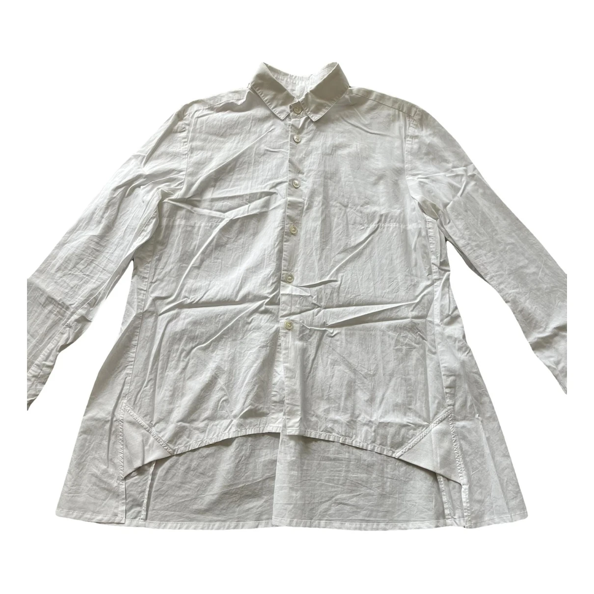 Pre-owned Y-3 By Yohji Yamamoto Blouse In White