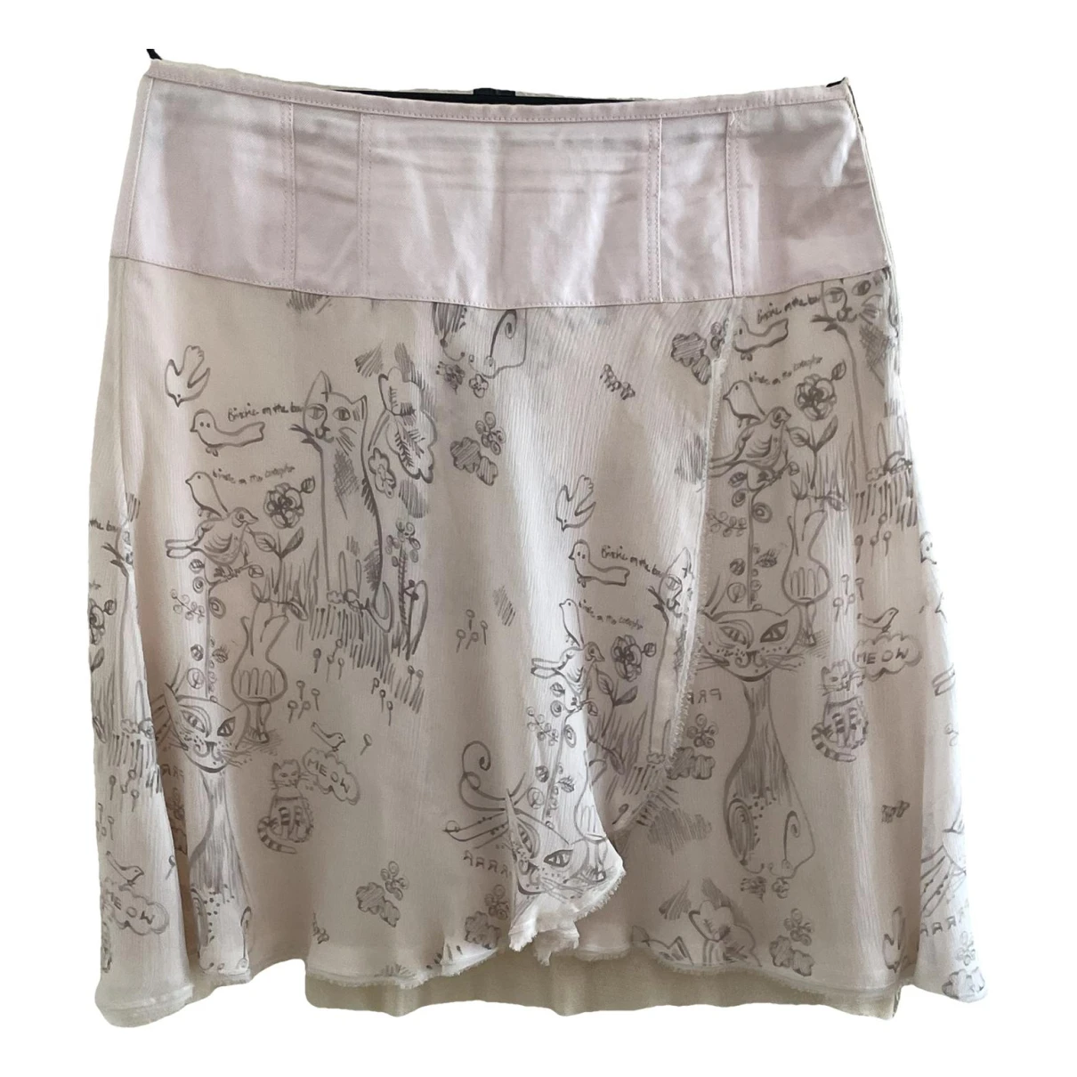 Pre-owned Marc Cain Mid-length Skirt In Pink