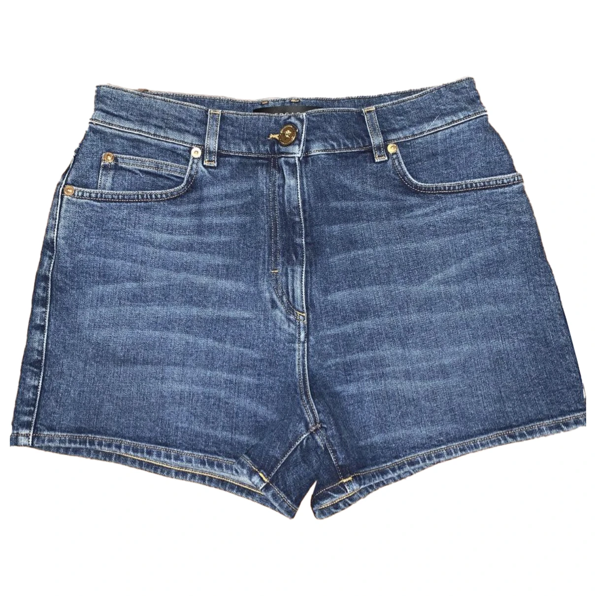 Pre-owned Versace Shorts In Blue