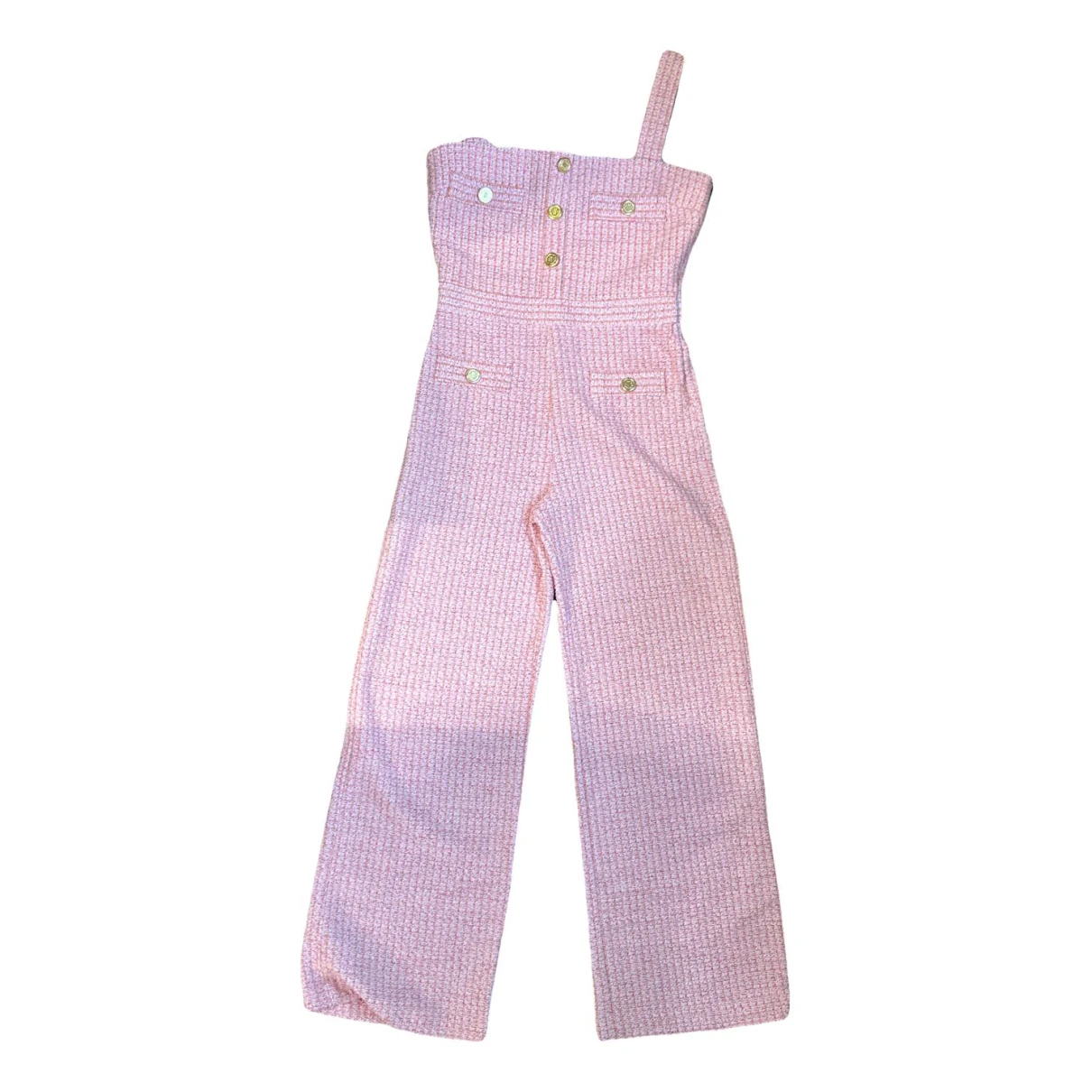 Pre-owned Maje Jumpsuit In Pink