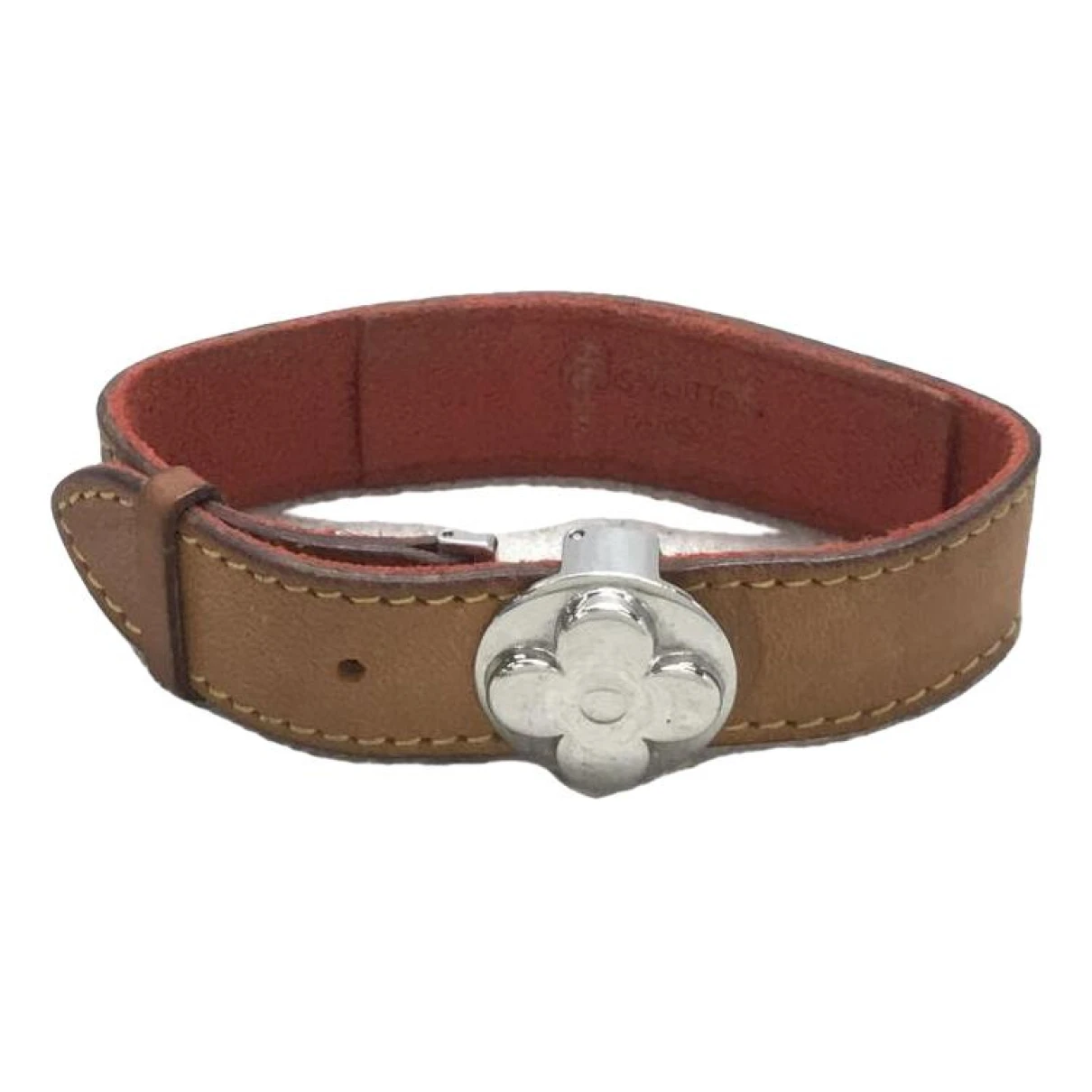 Pre-owned Louis Vuitton Leather Bracelet In Other