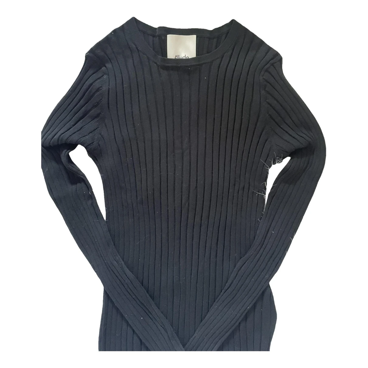 Pre-owned Allude Blouse In Black
