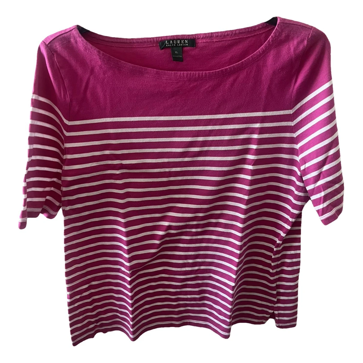 Pre-owned Lauren Ralph Lauren T-shirt In Pink