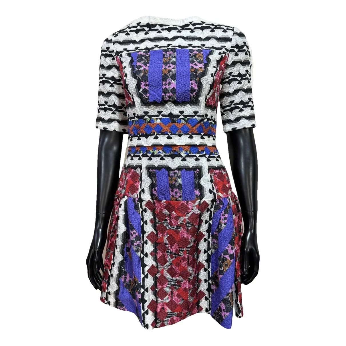 Pre-owned Peter Pilotto Silk Mid-length Dress In Multicolour