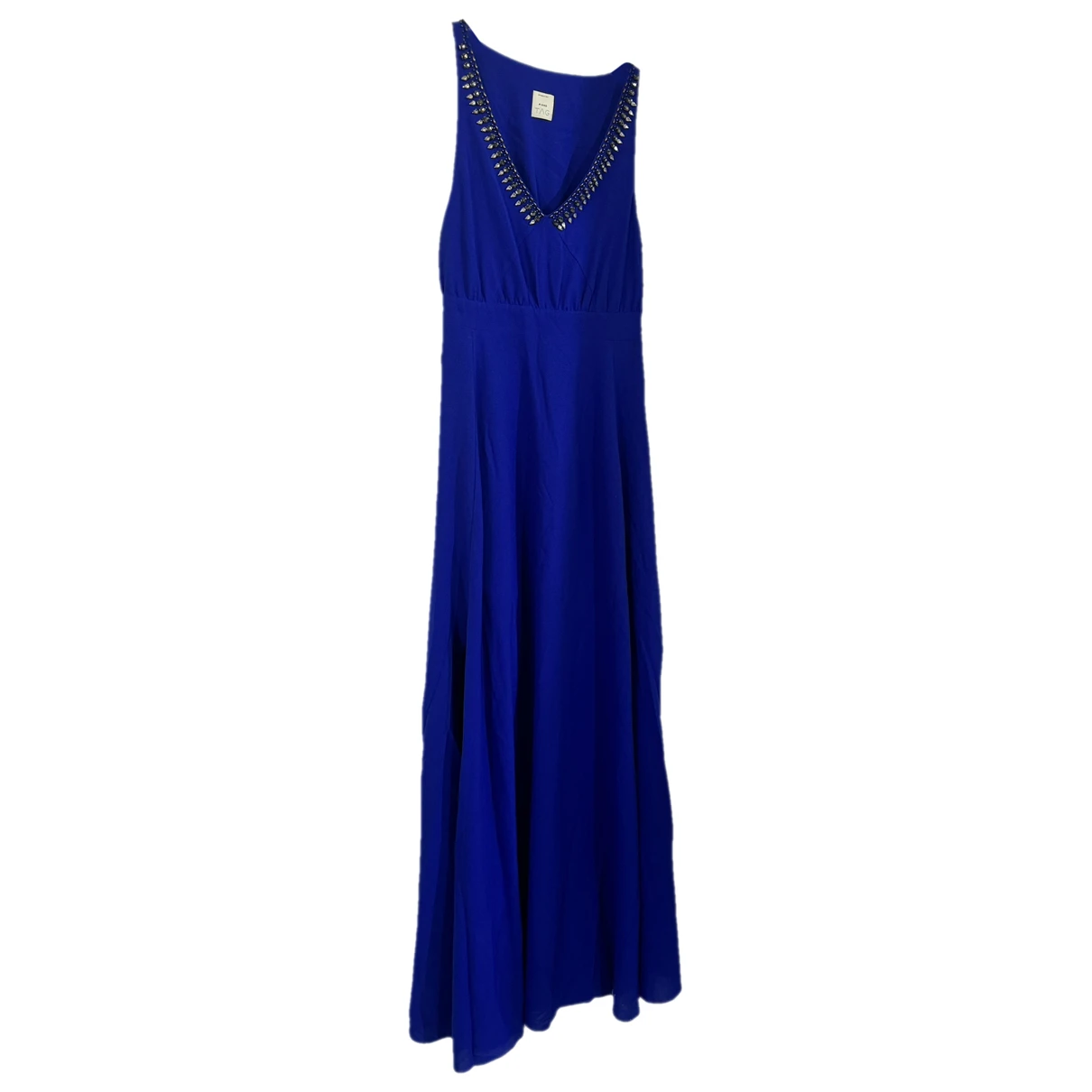 Pre-owned Pinko Maxi Dress In Blue