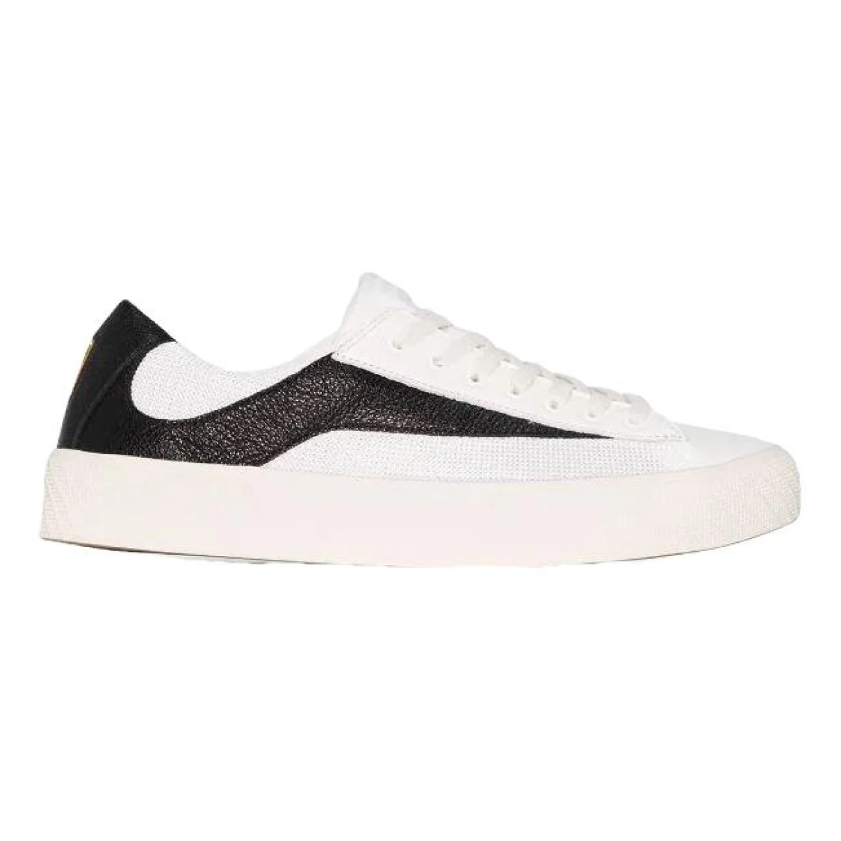 Pre-owned By Far Leather Trainers In White