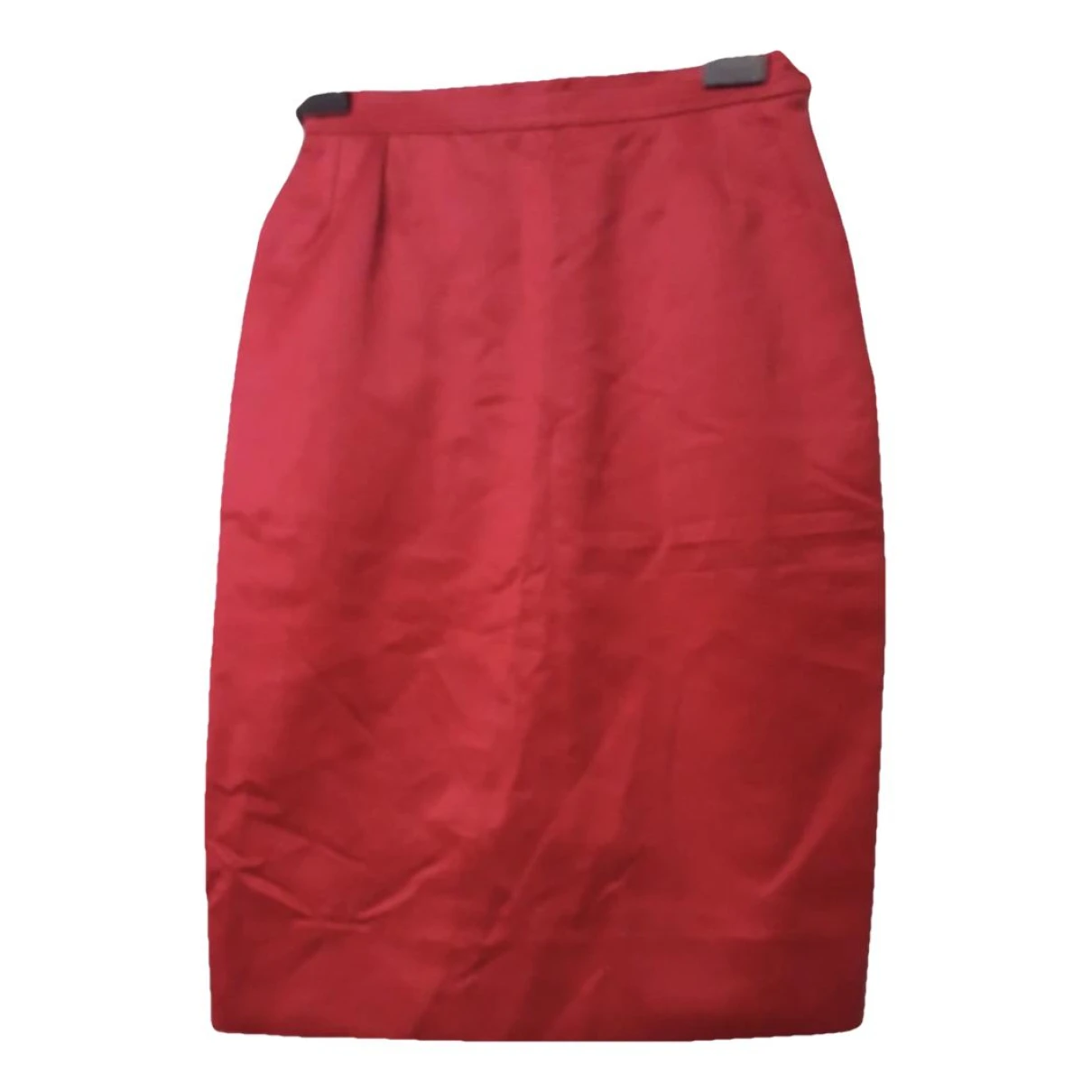 Pre-owned Saint Laurent Mid-length Skirt In Red