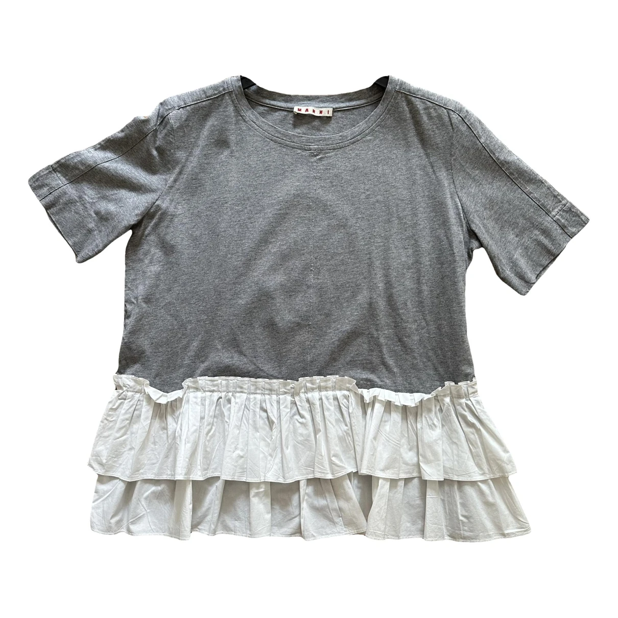 Pre-owned Marni T-shirt In Grey