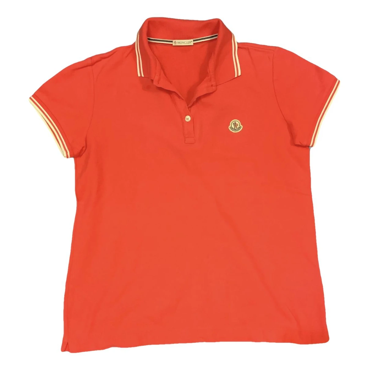 Pre-owned Moncler Polo In Red