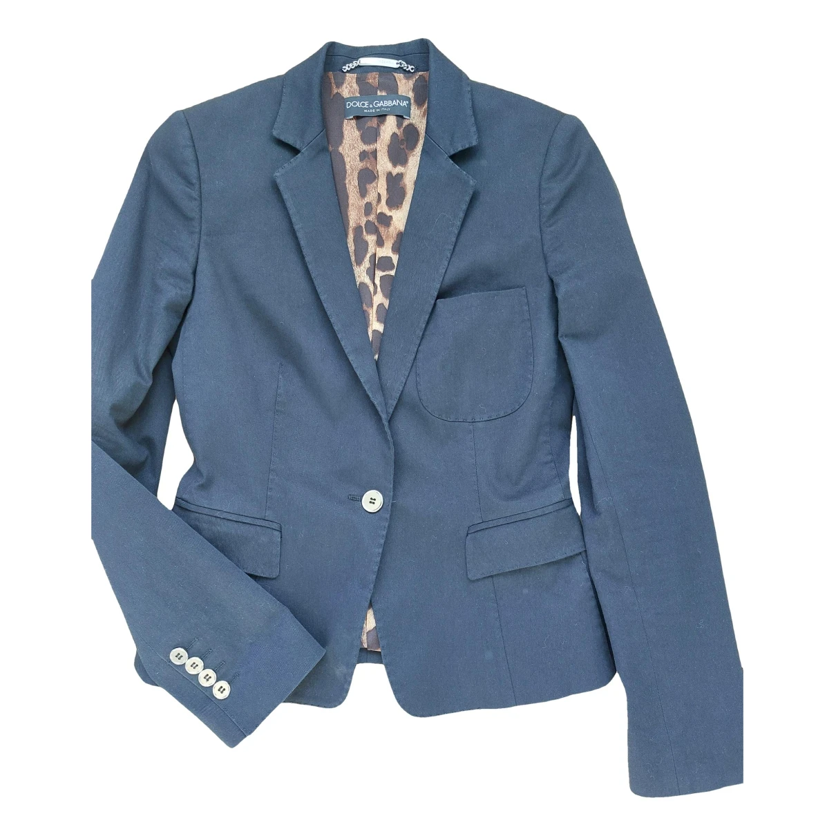 Pre-owned Dolce & Gabbana Blazer In Blue