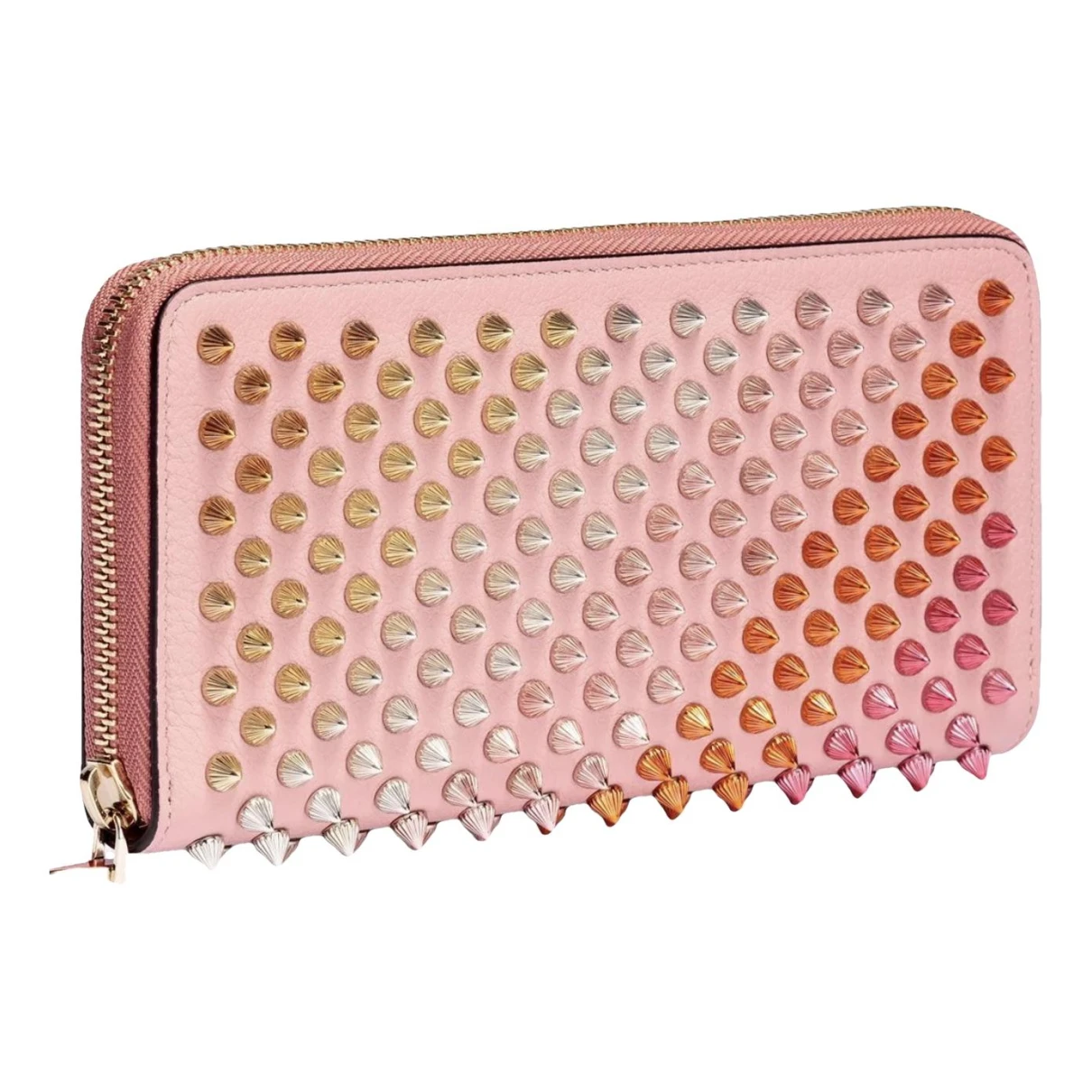 Pre-owned Christian Louboutin Leather Wallet In Multicolour