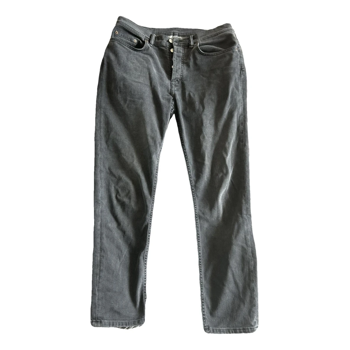 Pre-owned Acne Studios Trousers In Anthracite