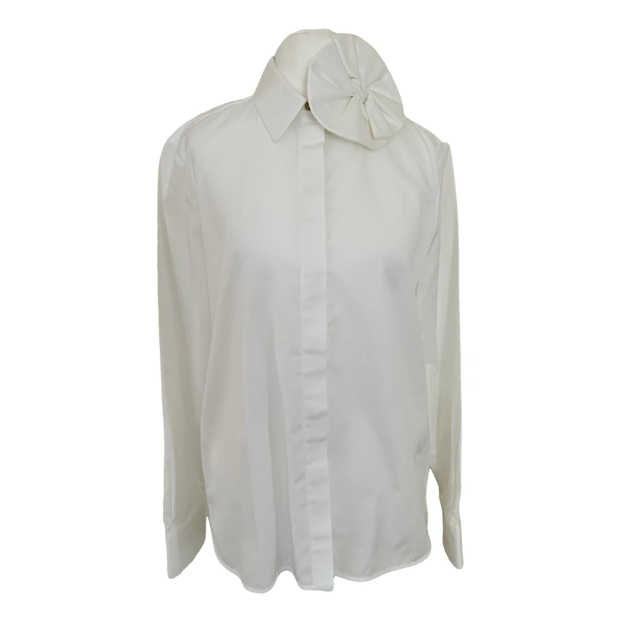 Pre-owned Victoria Victoria Beckham Blouse In White