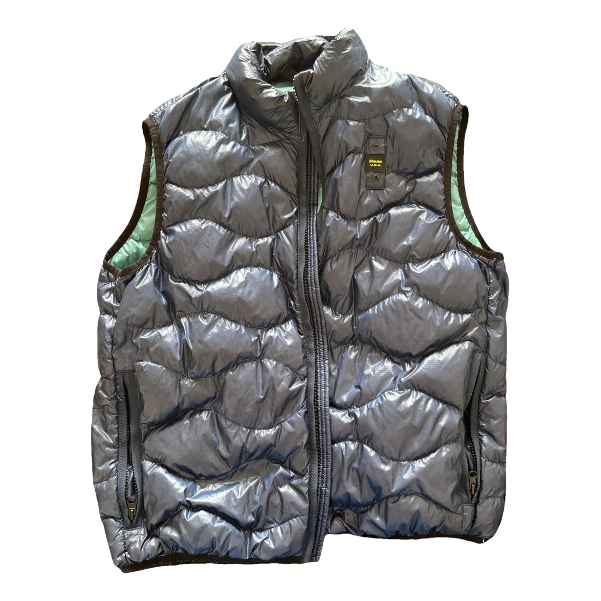 Pre-owned Blauer Vest In Blue