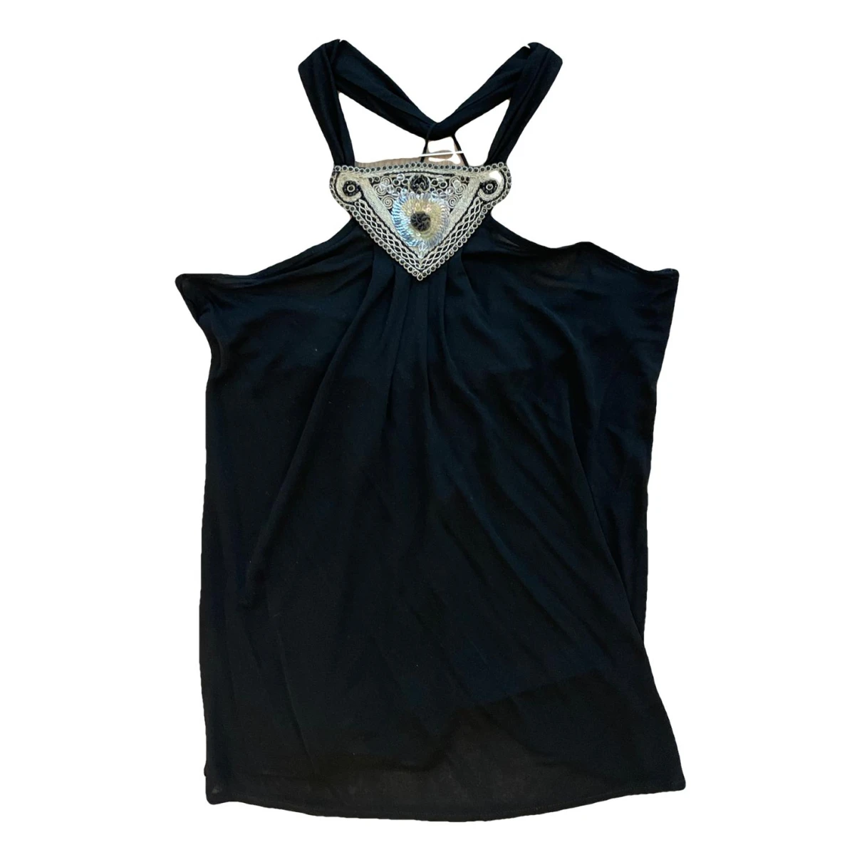 Pre-owned Christian Lacroix Blouse In Black
