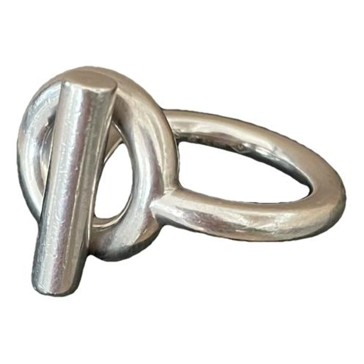 jewellery Hermès rings for Female Silver 54 EU. Used condition