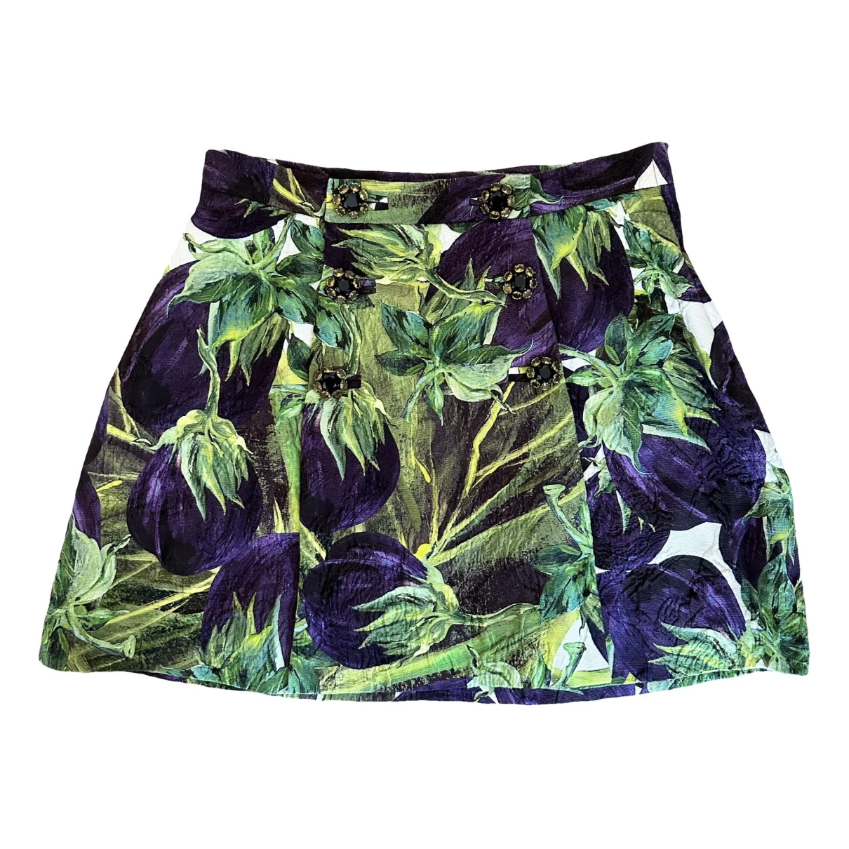 Pre-owned Dolce & Gabbana Mini Skirt In Multicolour