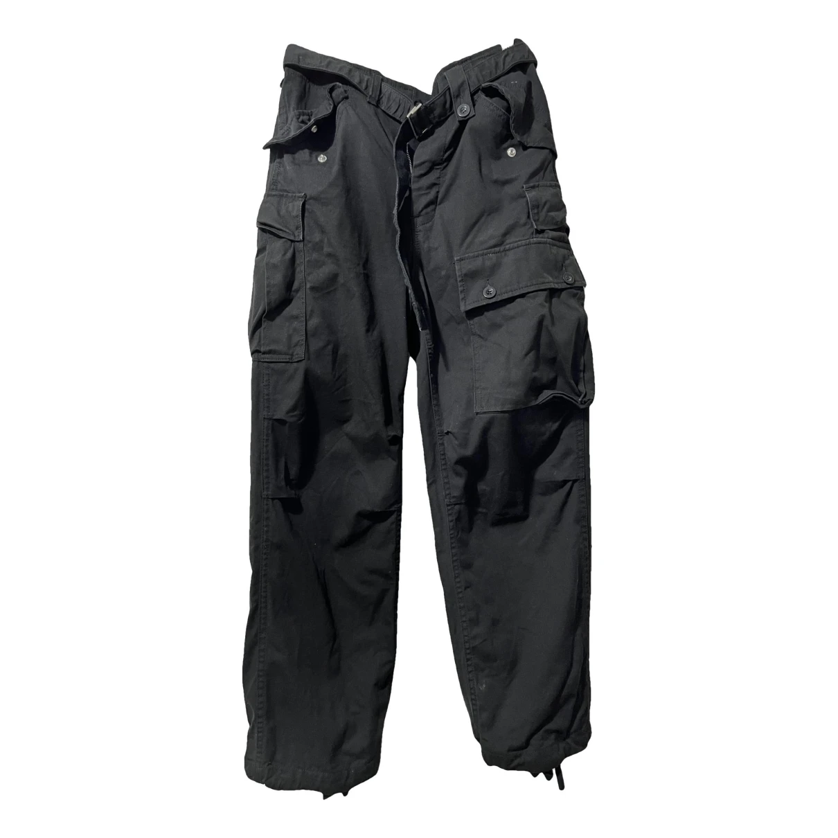 Pre-owned Sacai Trousers In Black