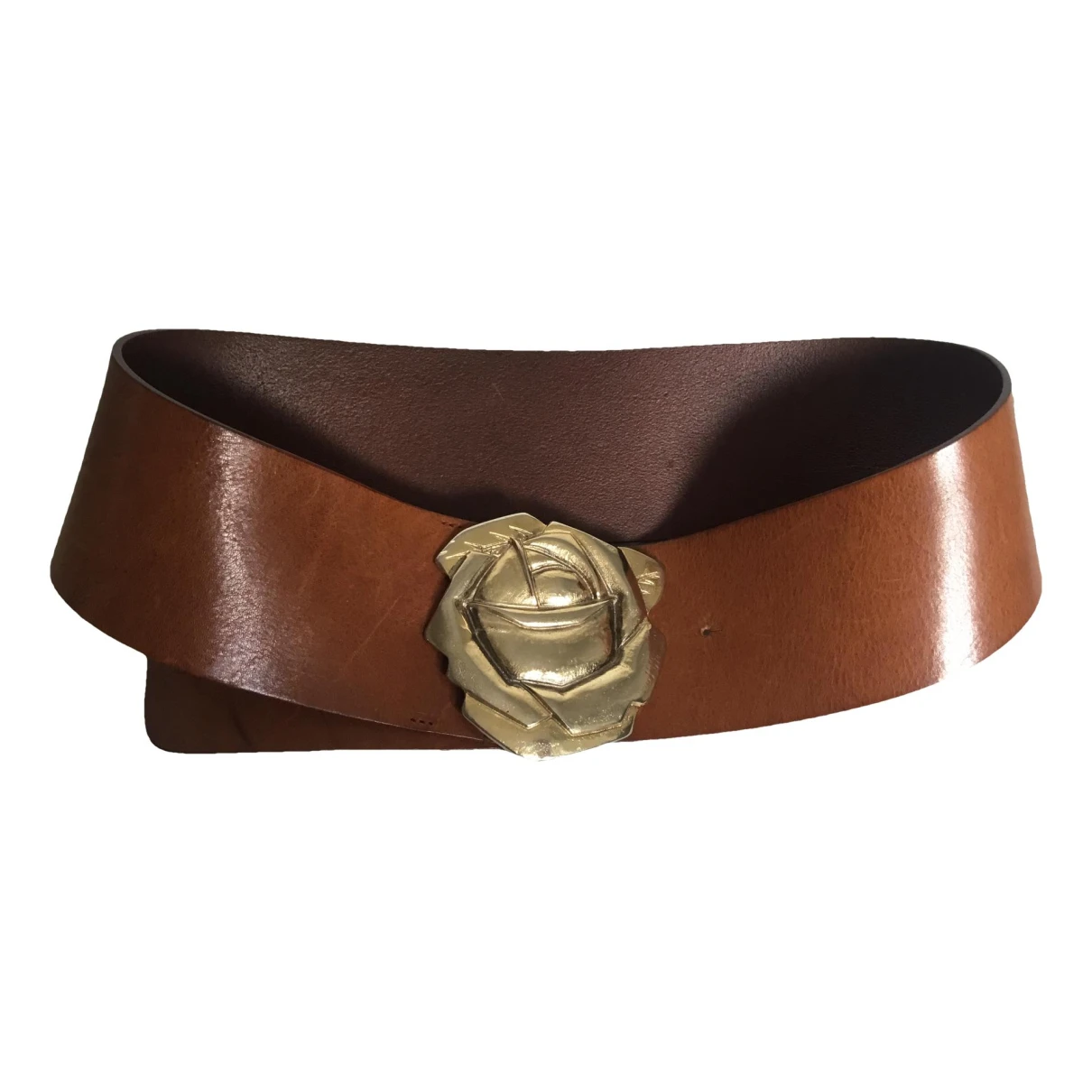 Pre-owned Blumarine Leather Belt In Brown