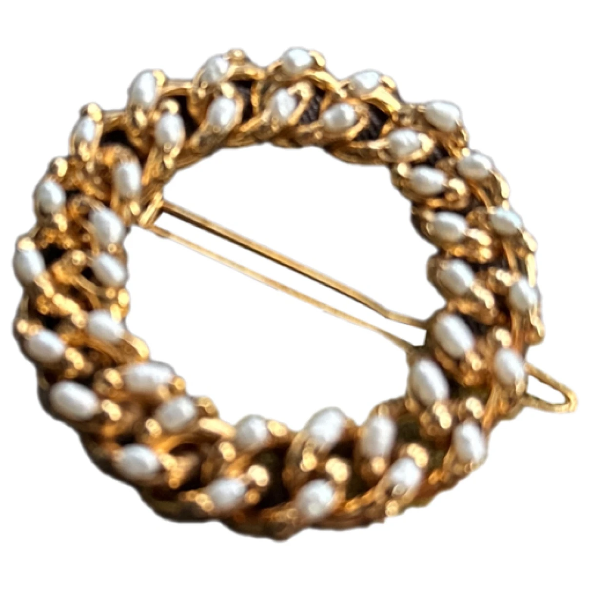 Pre-owned Rosantica Hair Accessory In Gold