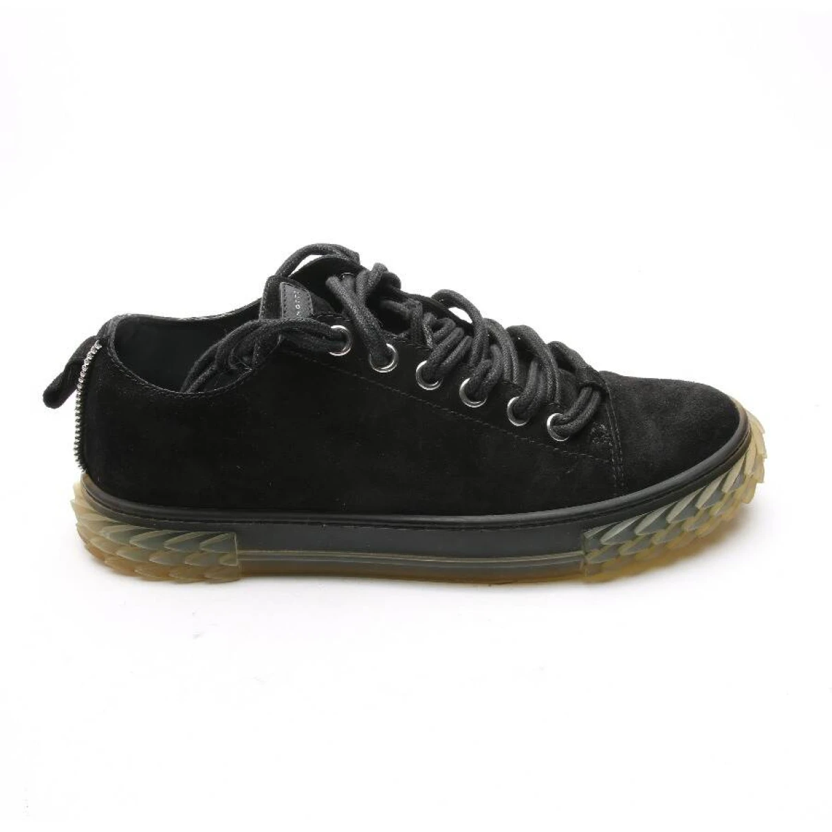 Pre-owned Giuseppe Zanotti Leather High Trainers In Black