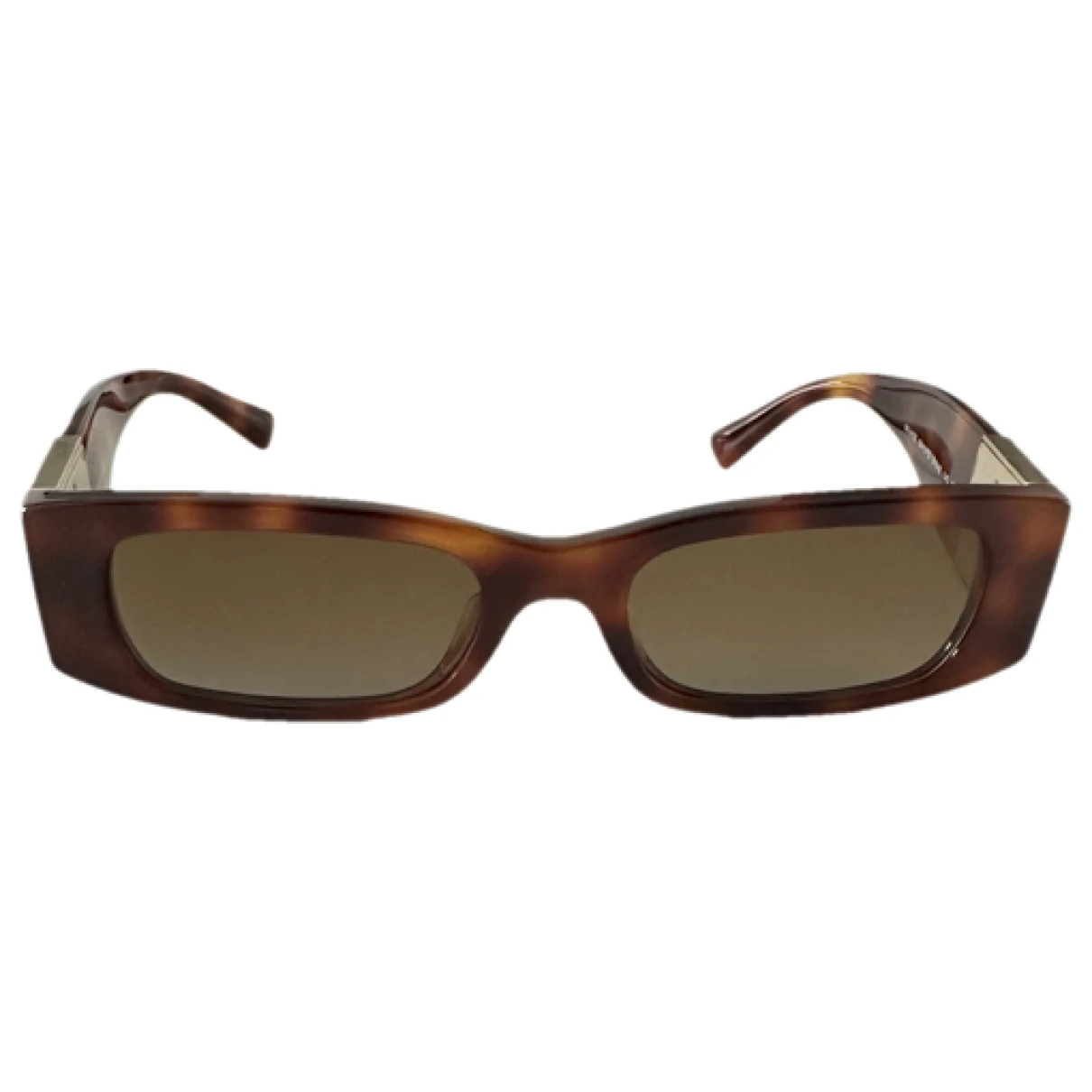 Pre-owned Valentino Sunglasses In Brown