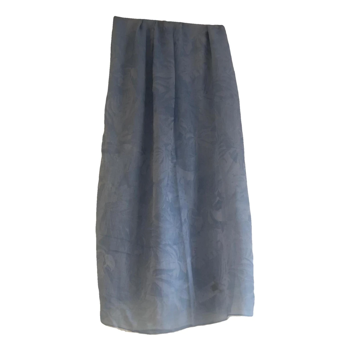 Pre-owned Max Mara Stole In Blue