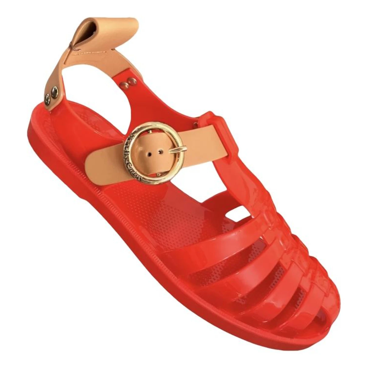 Pre-owned See By Chloé Sandal In Red