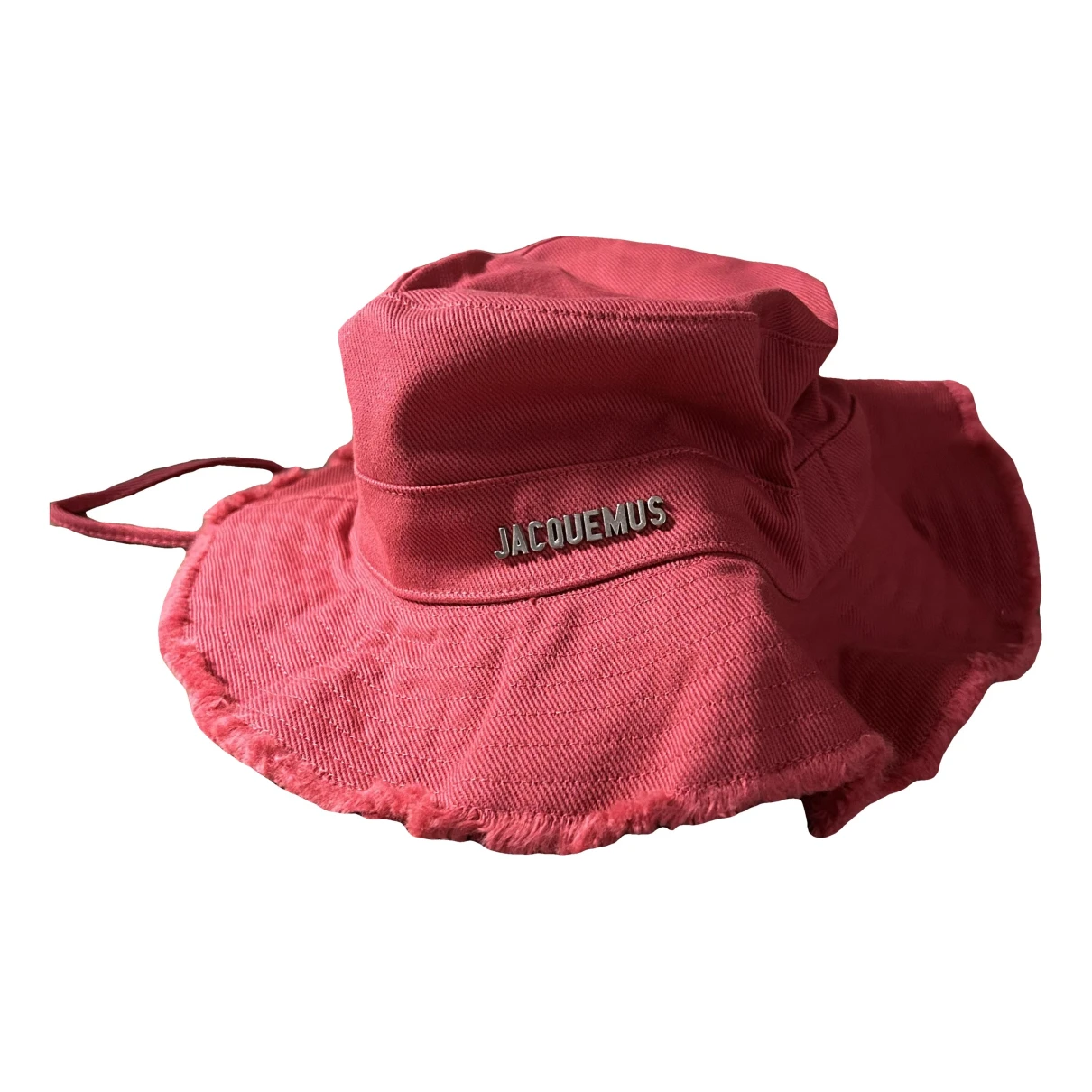 Pre-owned Jacquemus Le Bob Artichaut Hat In Pink
