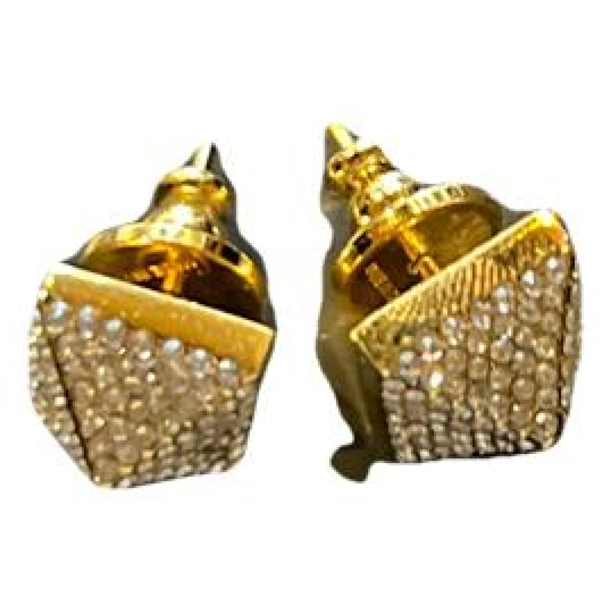 Pre-owned Valentino Garavani Earrings In Gold