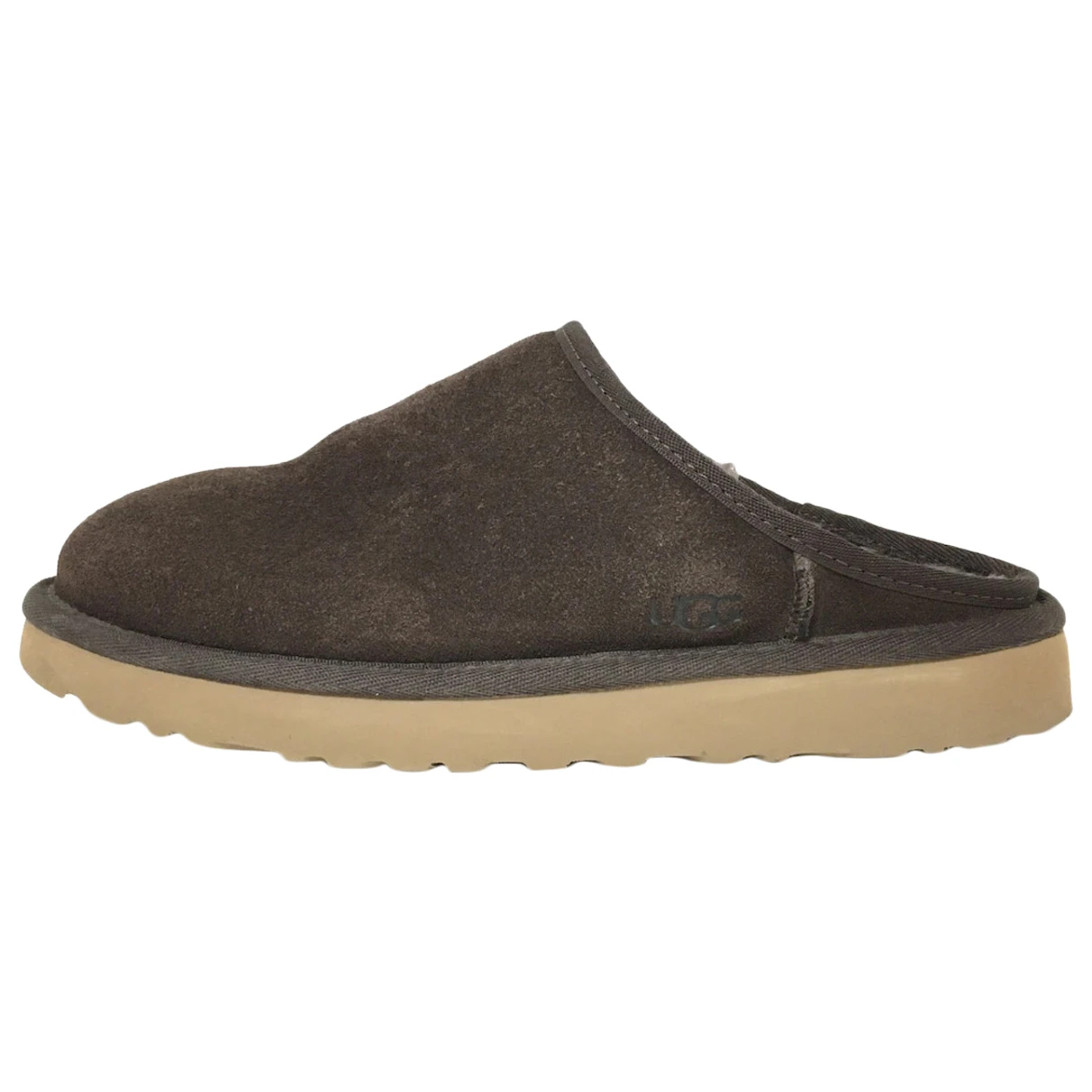 Pre-owned Ugg Leather Sandals In Grey