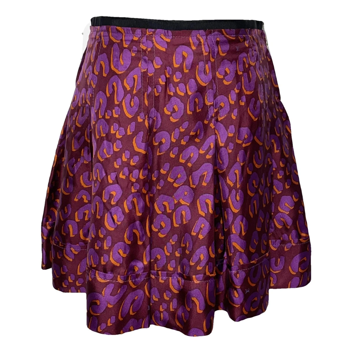 Pre-owned Louis Vuitton Silk Mini Skirt In Other