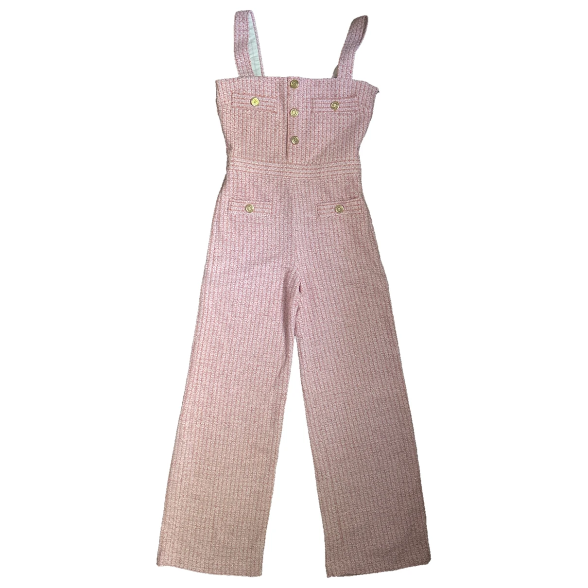 Pre-owned Maje Jumpsuit In Pink