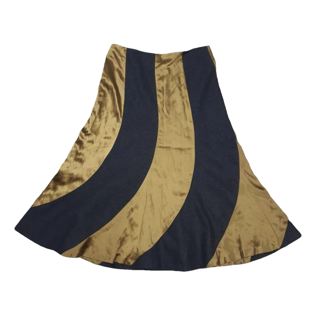 Pre-owned Dries Van Noten Silk Mid-length Skirt In Multicolour