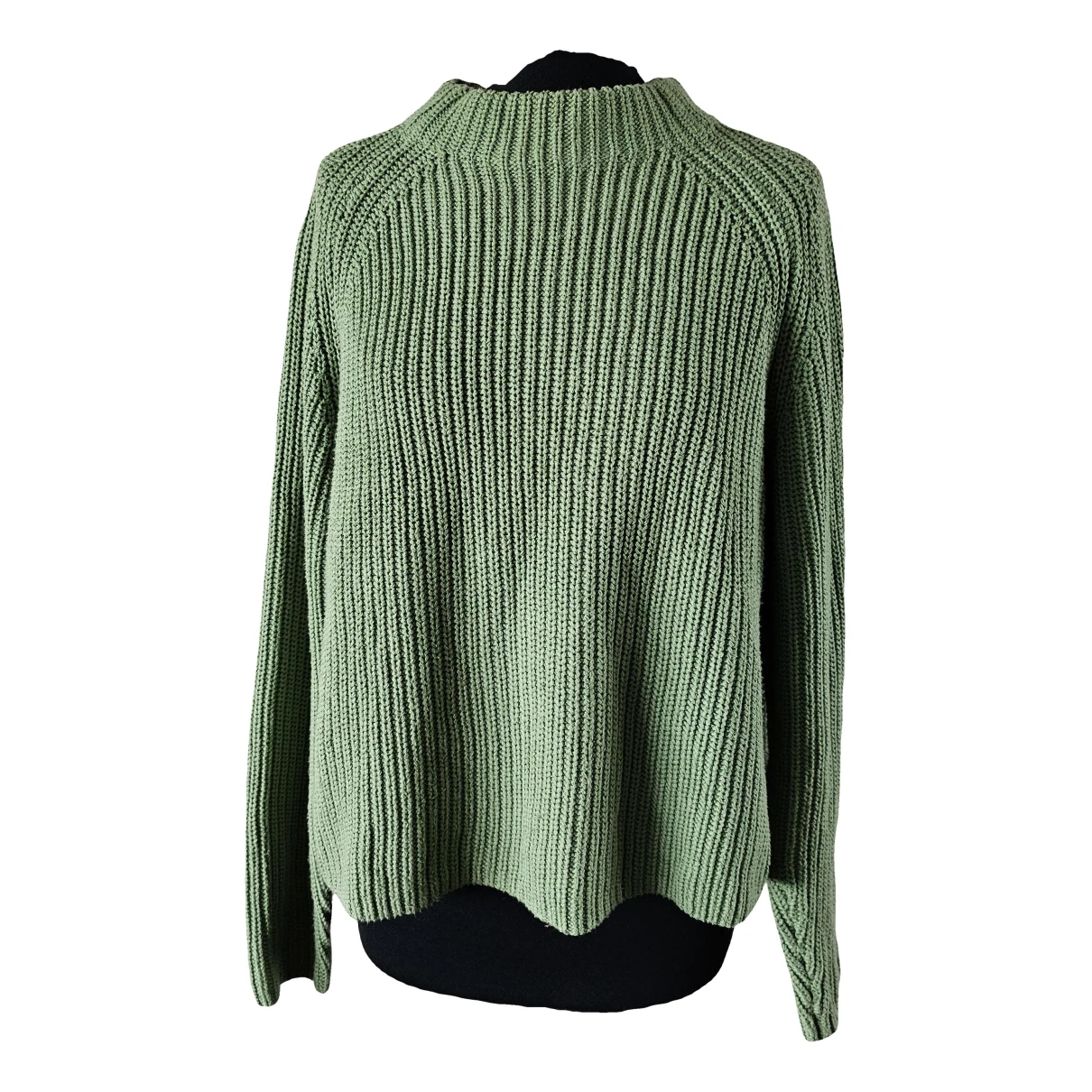 Pre-owned Selected Jumper In Green