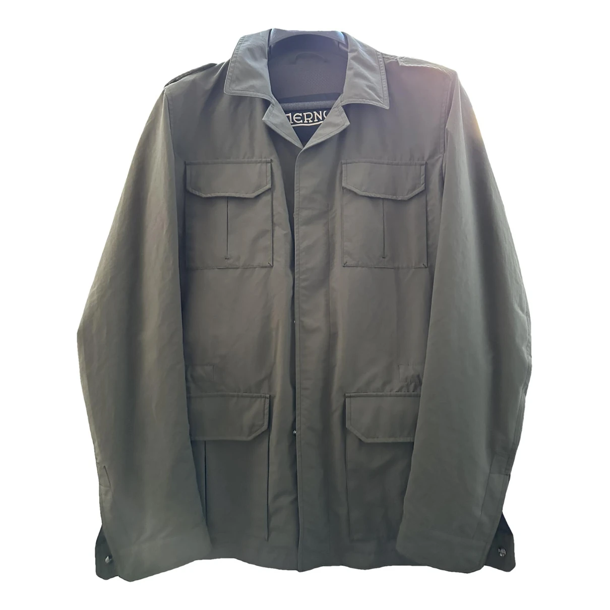 Pre-owned Herno Jacket In Green