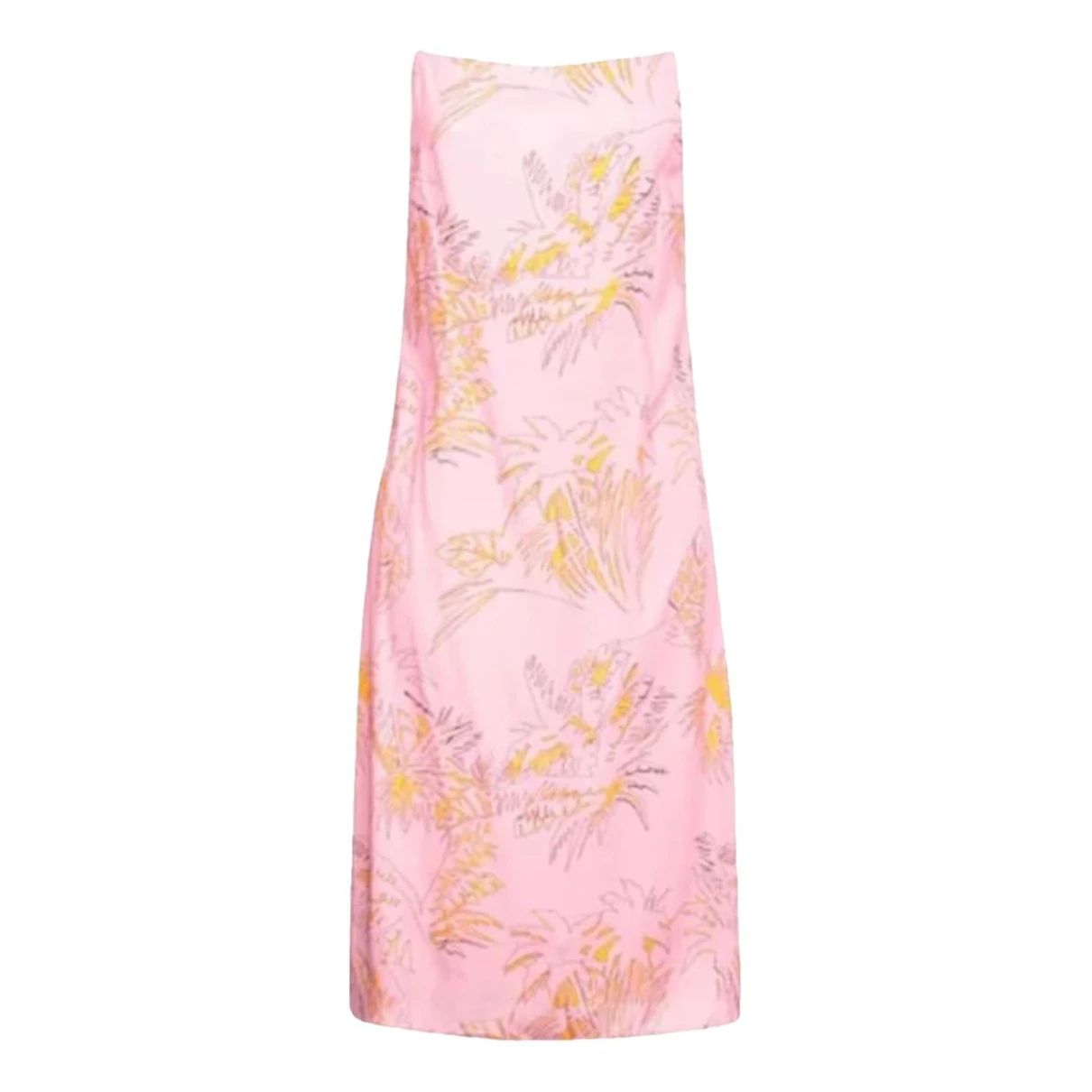 Pre-owned Palm Angels Mid-length Dress In Pink