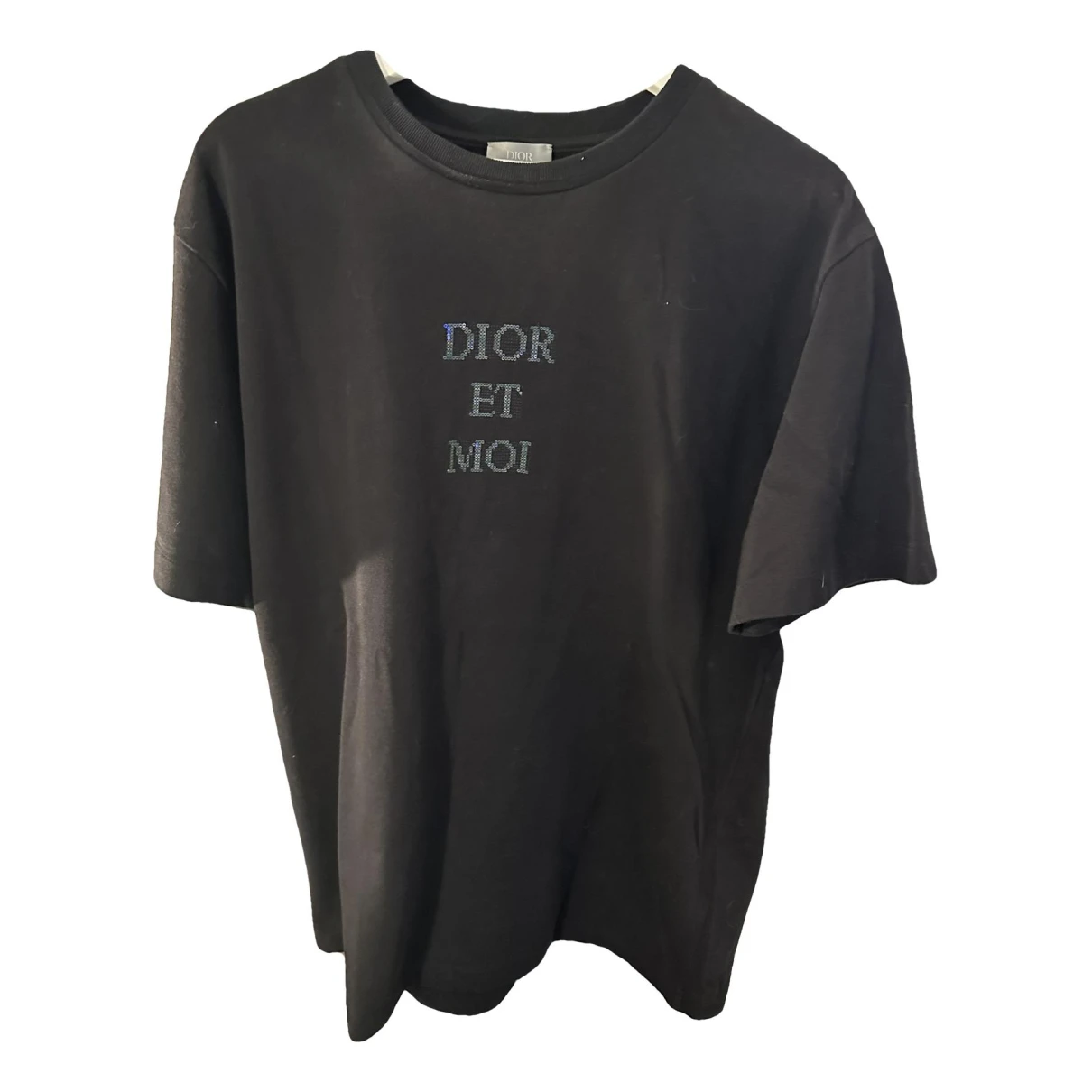 Pre-owned Dior T-shirt In Black