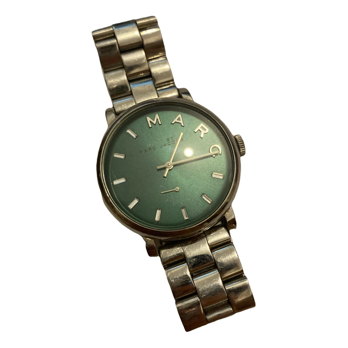 Pre-owned Marc By Marc Jacobs Watch In Green