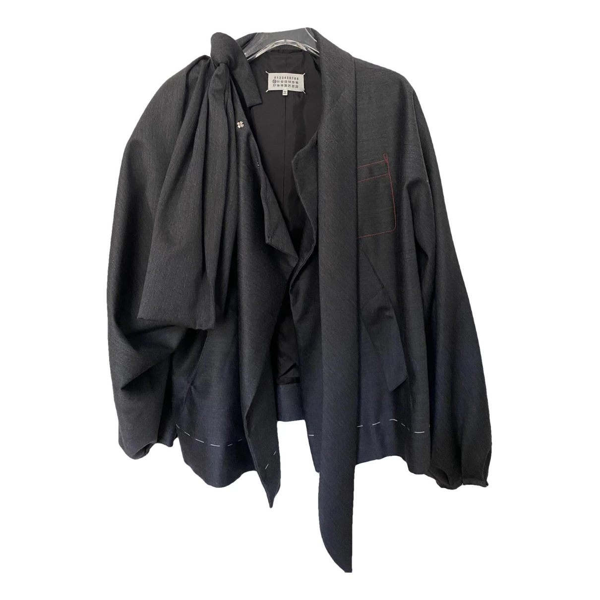 Pre-owned Maison Margiela Wool Jacket In Anthracite