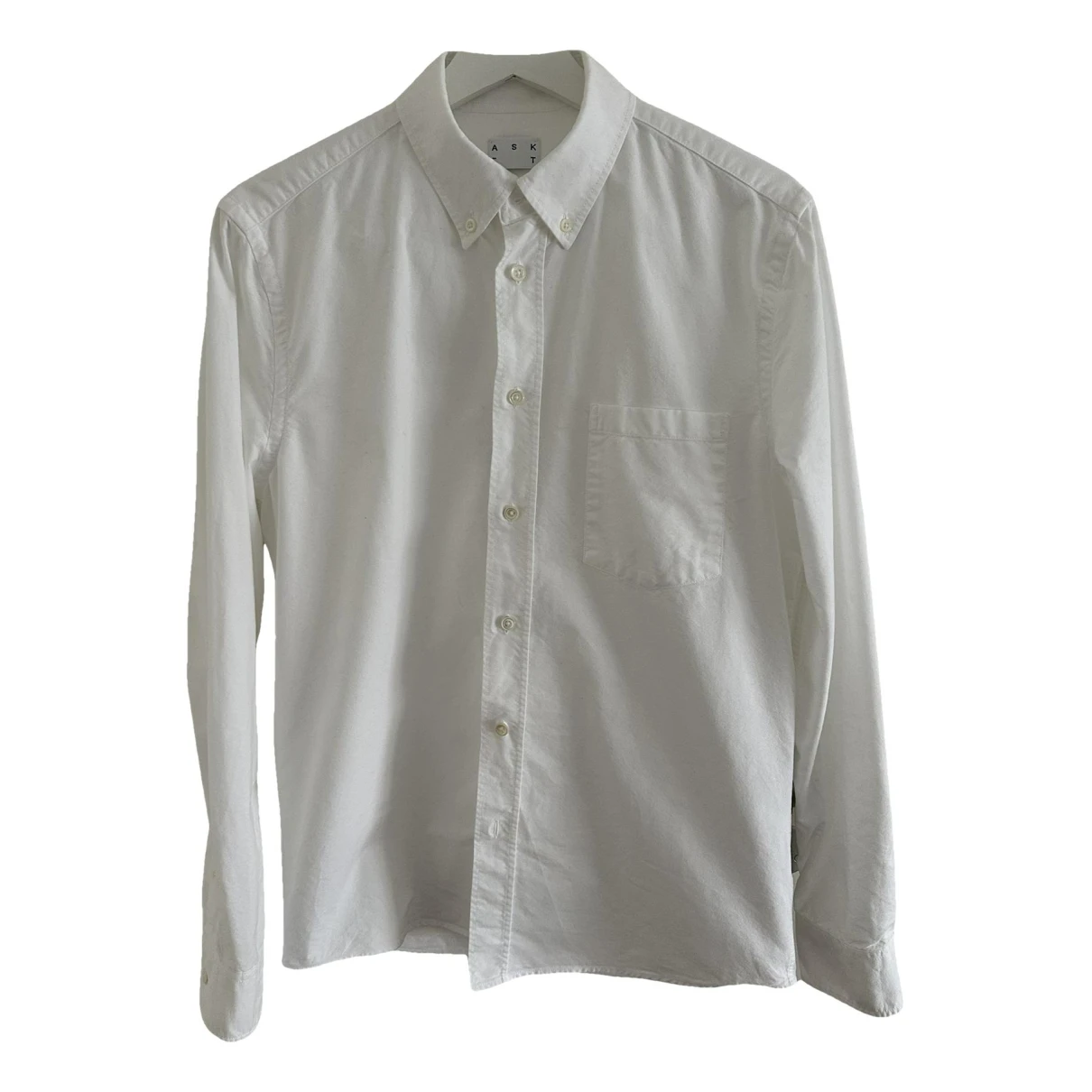 Pre-owned Asket Shirt In White