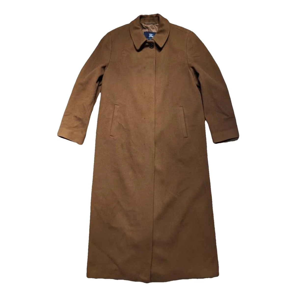 Pre-owned Burberry Cashmere Coat In Brown